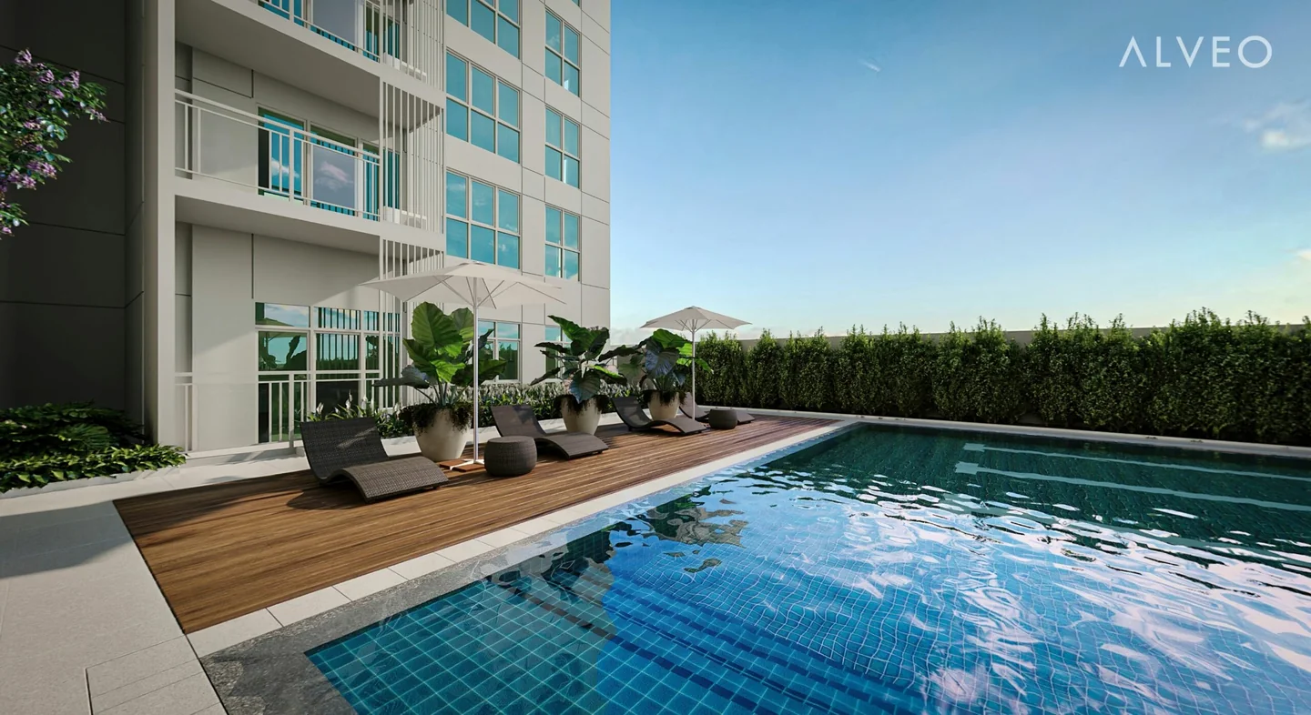 Pool area