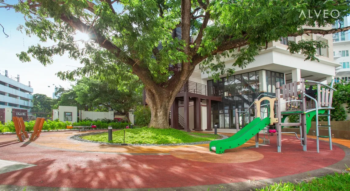Solinea outdoor play area