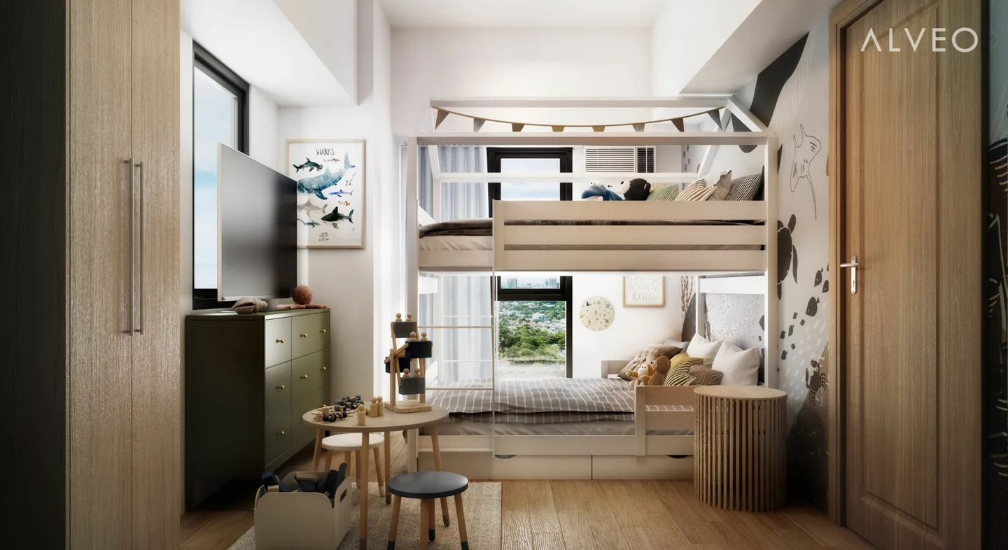 2BR kids’ bedroom