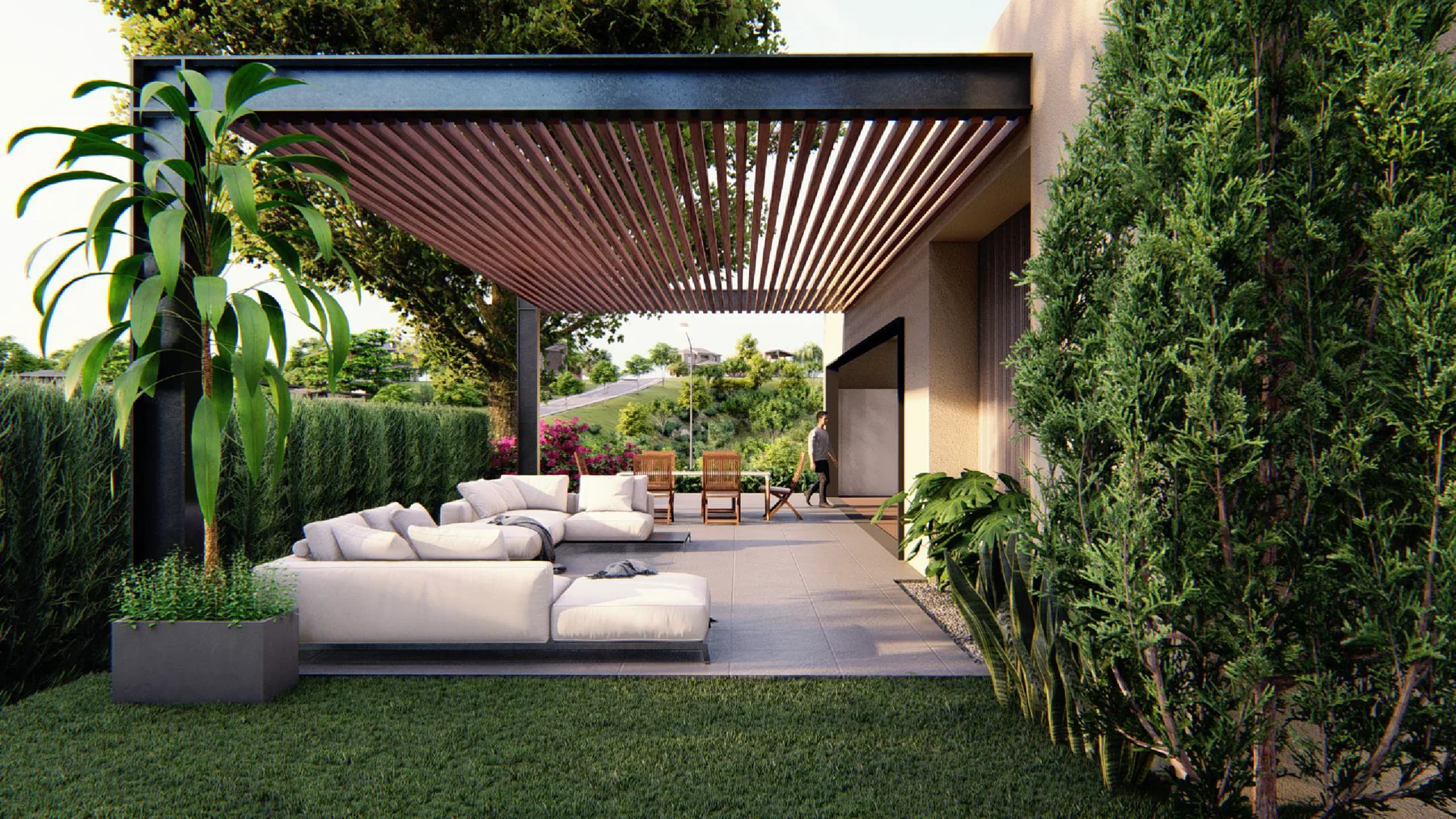 Lanewood Hills — Parkside residential setting