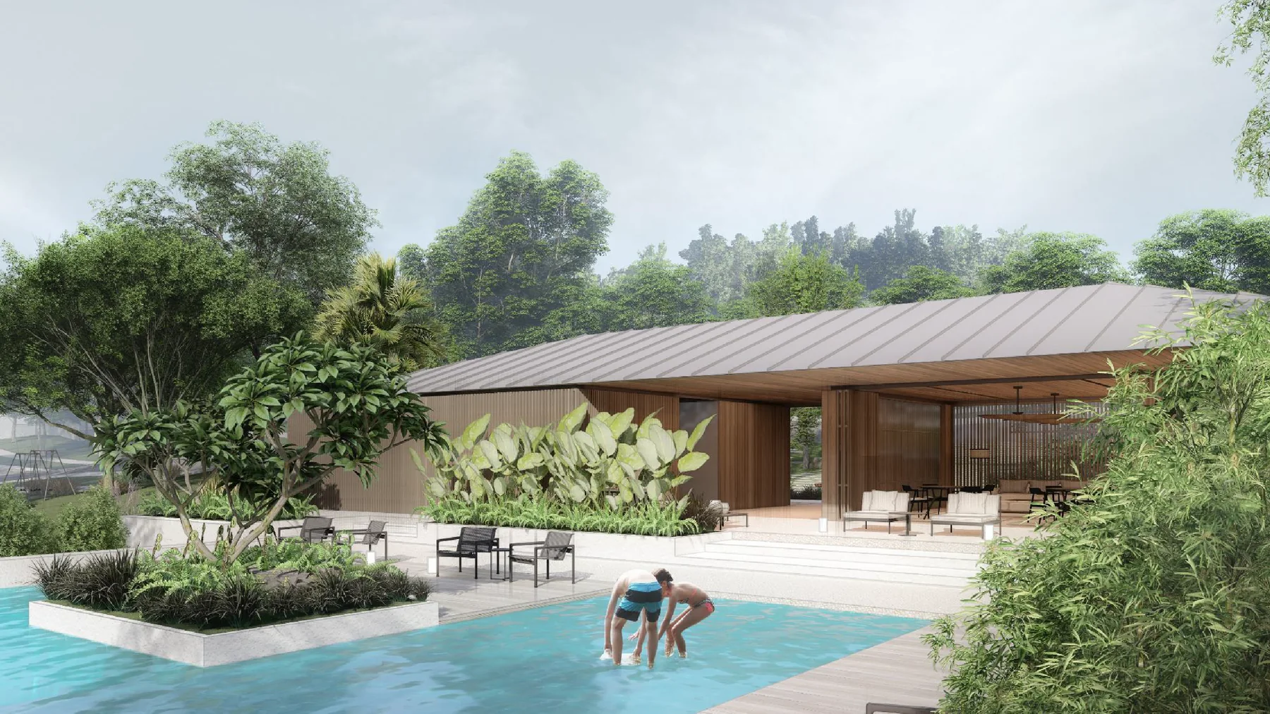 Pool, daytime