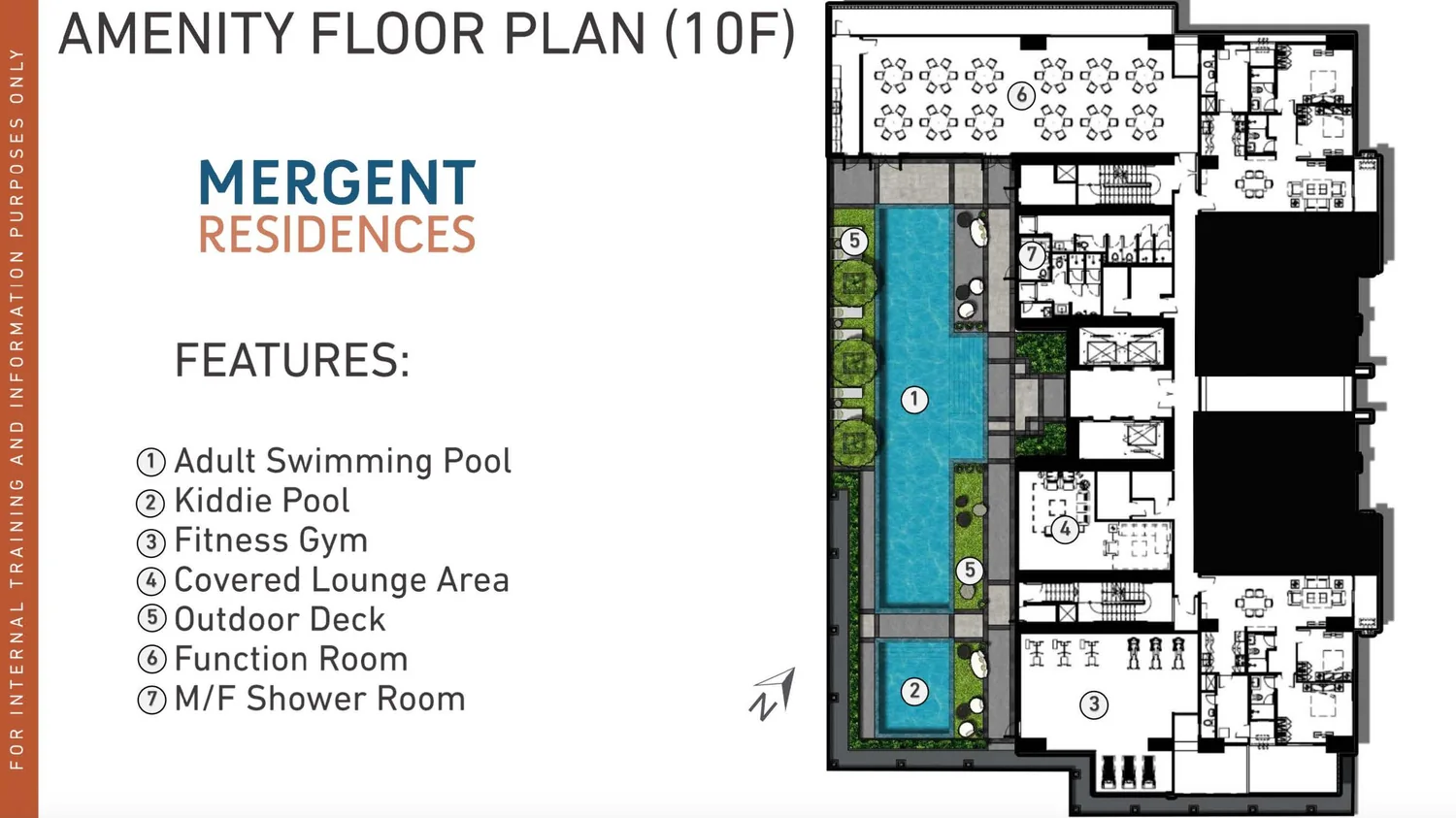 Amenity level plan